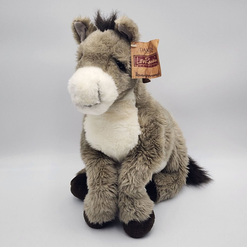 16" Aaron Donkey Plush Toy‎ Lou Rankin Friends With Tags By Dakin Rare